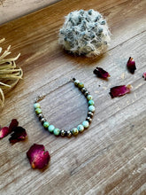 6 mm Sterling Silver Pearls Bracelet With Maya Jade Natural